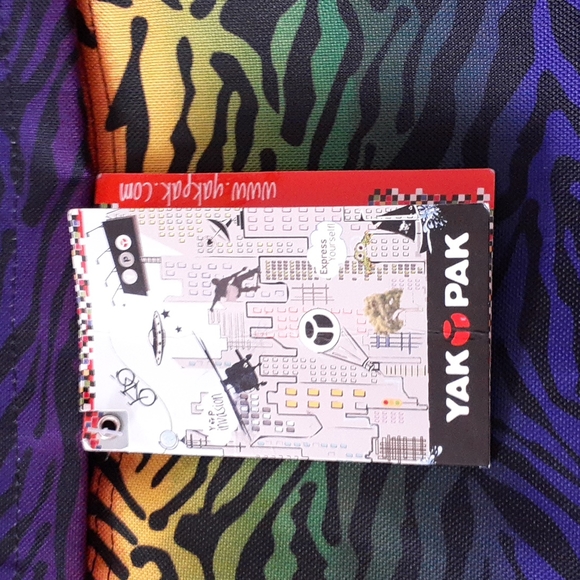 Rainbow Zebra Print Messenger Bag - Picture 6 of 6